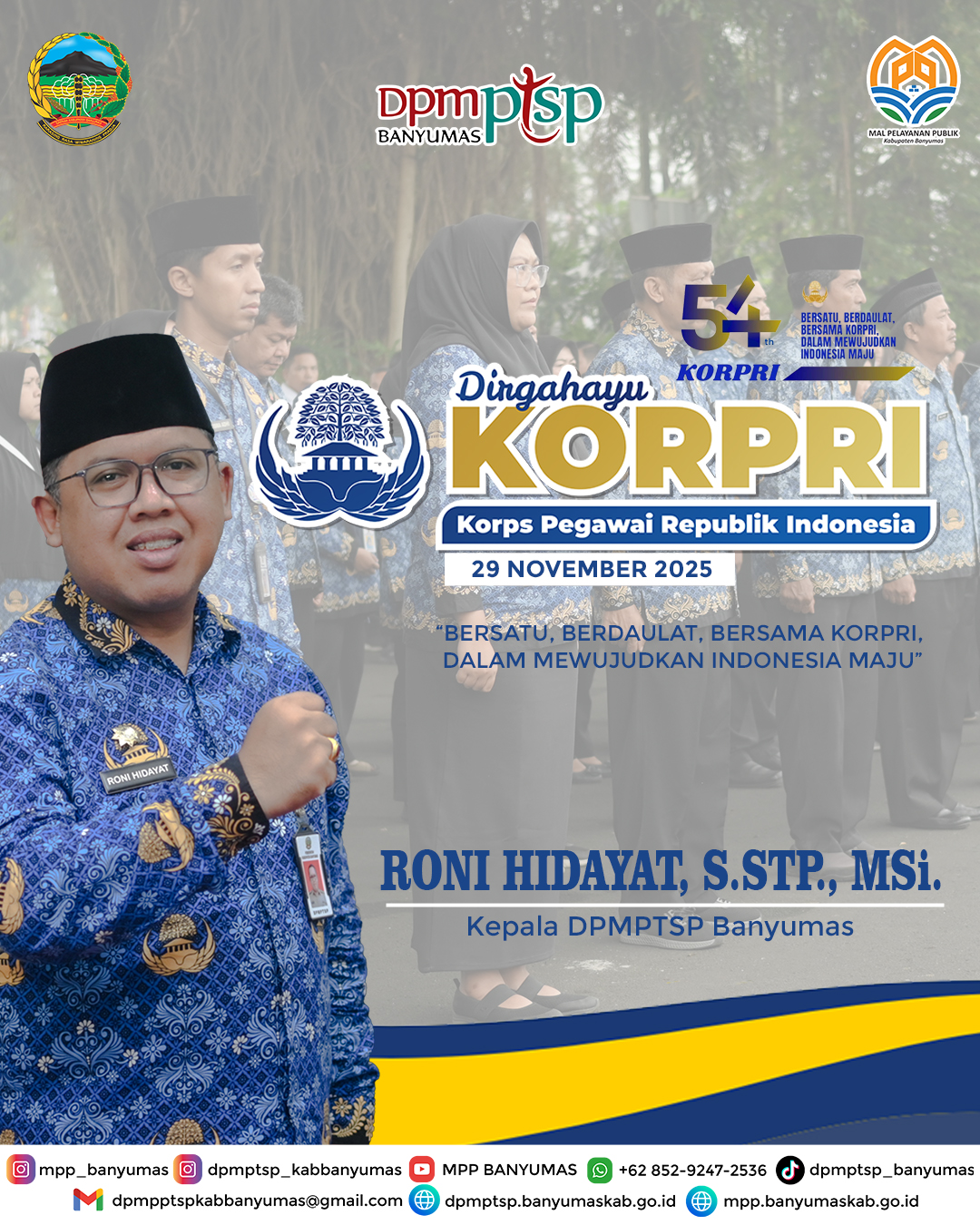 Selamat Hari Korpri yang ke-54